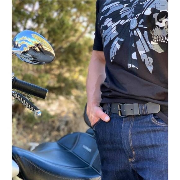 Main Street Forge The Classic Leather Everyday Belt | Made in USA | Full Grain - Picture 5 of 6